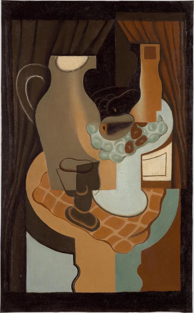 Tallerken og fruktfat - Juan Gris