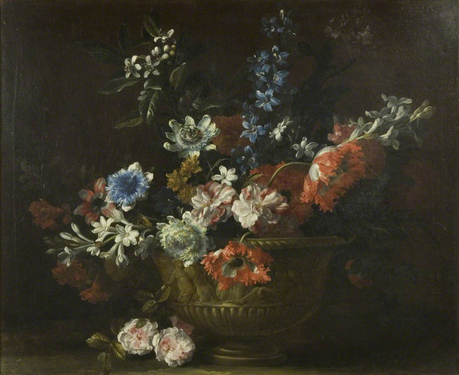 Pièce de fleurs aux pavots – Jean-Baptiste Monnoyer