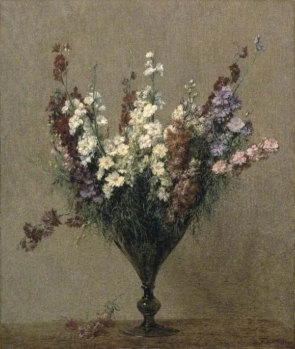 Løvetannfot - Henri Fantin-Latour

Source:
Pied d'alouette - Henri Fantin-Latour