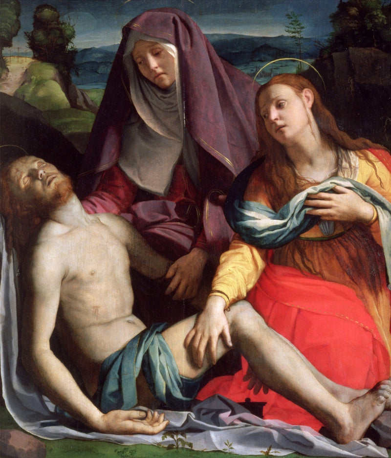 Pietà med Saint Marie-Madeleine - Bronzino