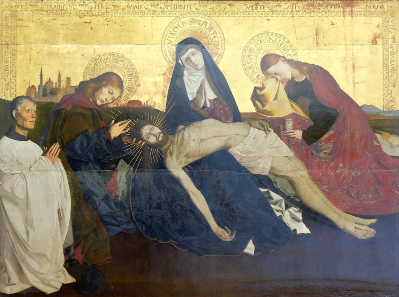 Pietà fra Villeneuve-lès-Avignon - Enguerrand Quarton