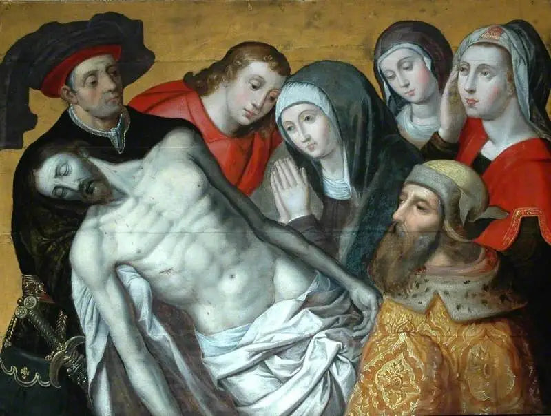 Pietà (Kristi sorg) - Hugo van der Goes