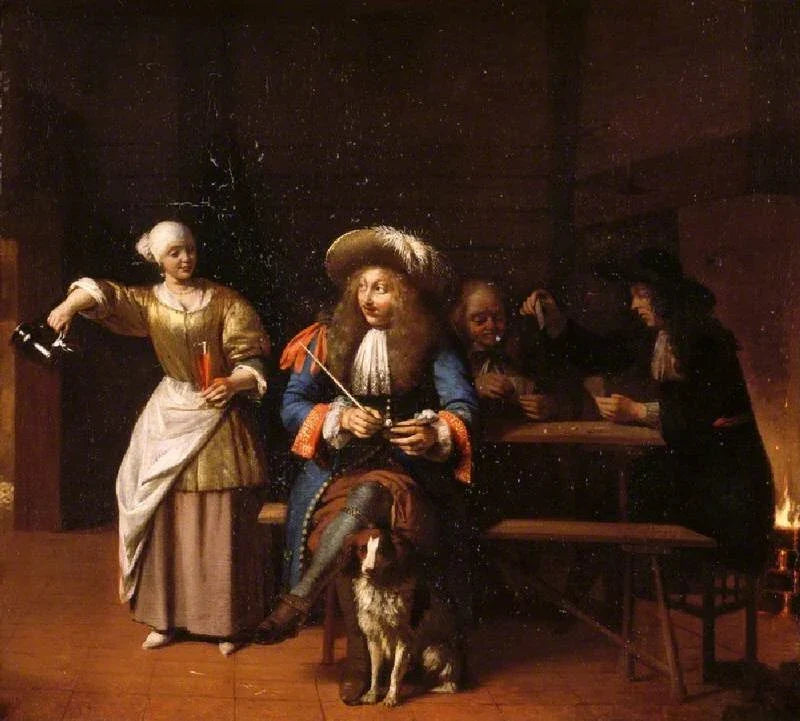 La cruche vide - Pieter de Hooch
