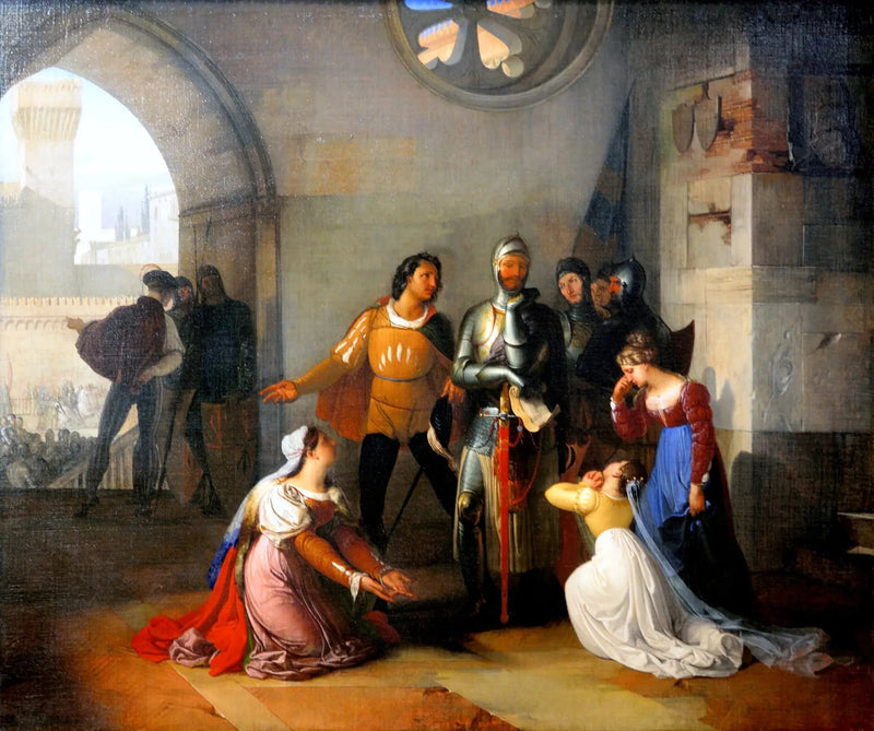 Pietro Rossi kalt til å lede den venetianske hæren. - Francesco Hayez

Source:
Pietro Rossi appelé à commander l'armée vénitienne. - Francesco Hayez