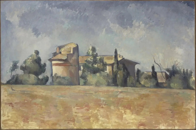 Duerhus i Bellevue - Paul Cézanne