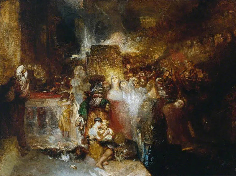 Pilatus vasker hendene - J. M. W. Turner