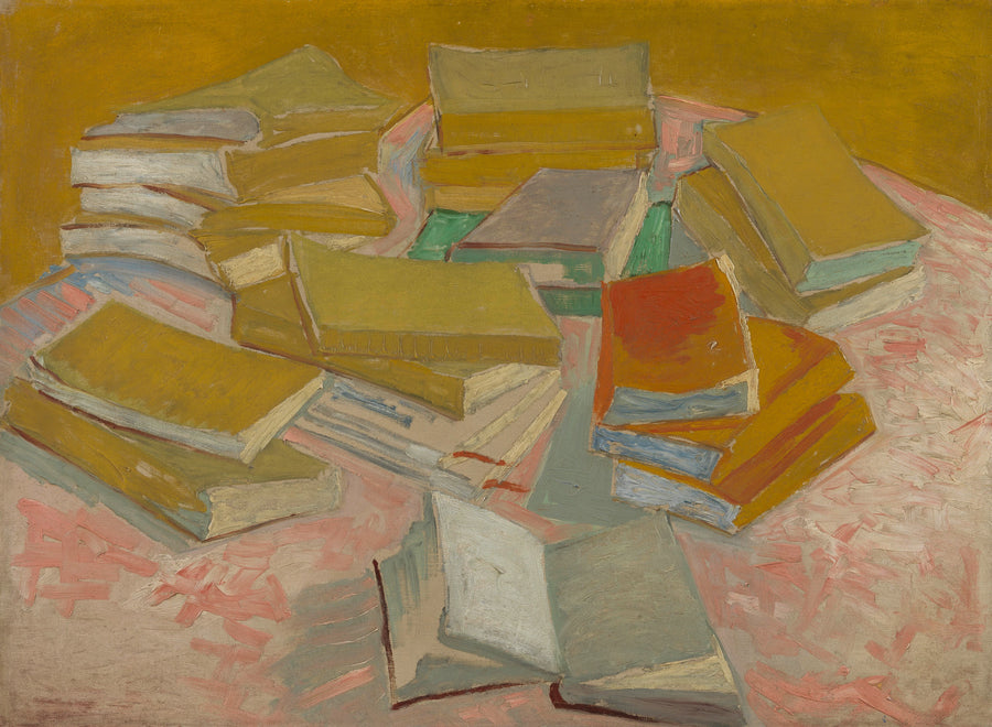 Stabler med franske romaner - Vincent van Gogh