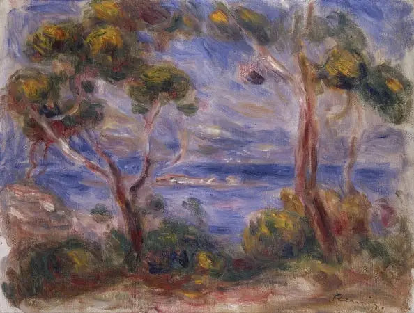 Pins i Cagnes - Pierre-Auguste Renoir