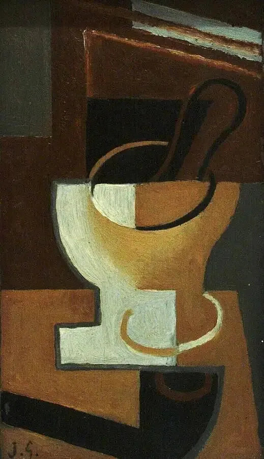 Pipe, bolt og skje - Juan Gris