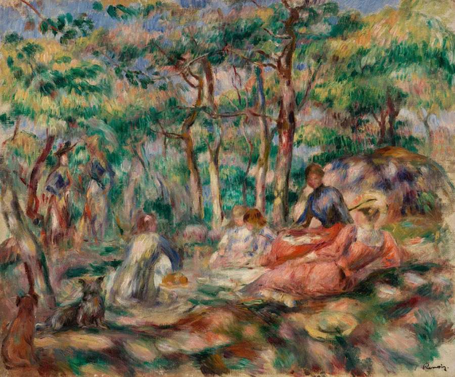 Piknik (Lunsj på gresset) - Pierre-Auguste Renoir