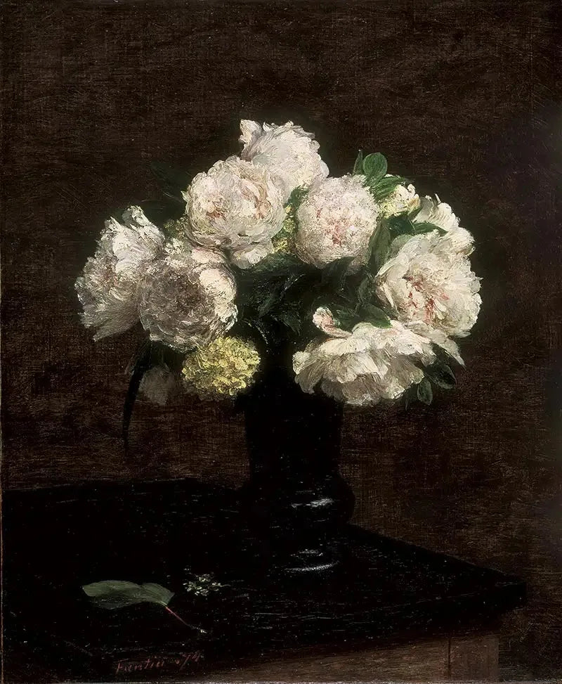 Hvite peoner og snøballer - Henri Fantin-Latour

Source:
Pivoines blanches et boules de neige - Henri Fantin-Latour