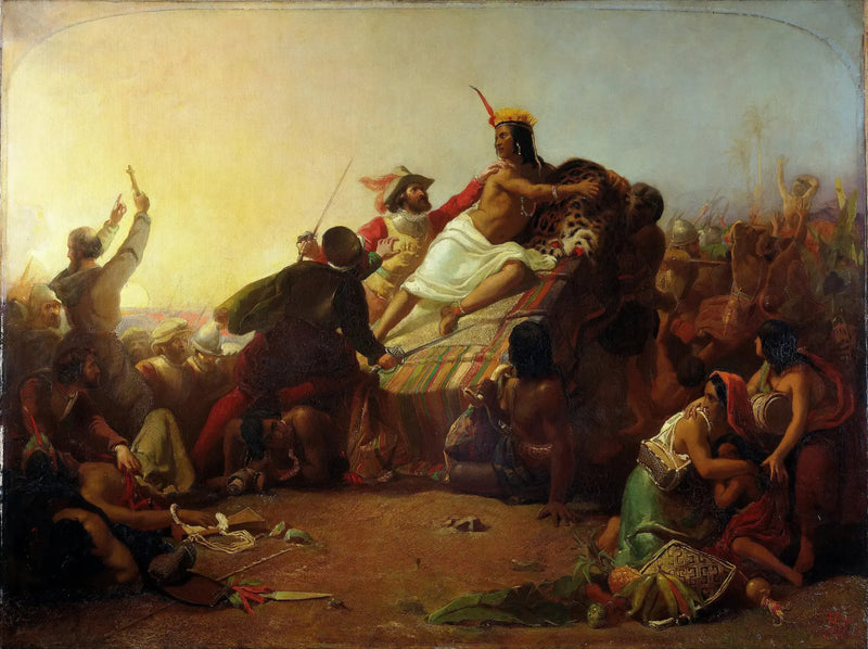 Pizarro tar Inkaene i Peru - John Everett Millais

Source:
Pizarro s'empare des Incas du Pérou - John Everett Millais