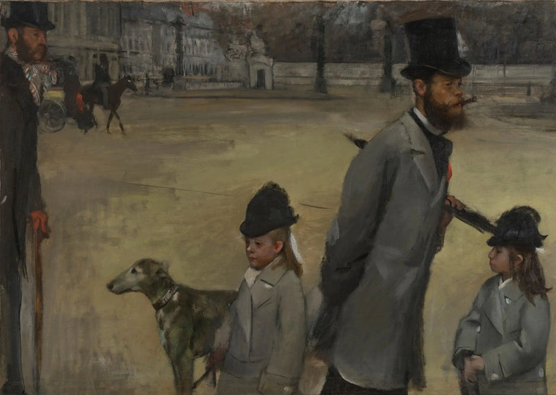 Plass de la Concorde - Edgar Degas