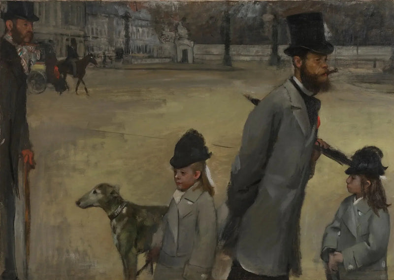 Plass de la Concorde - Edgar Degas
