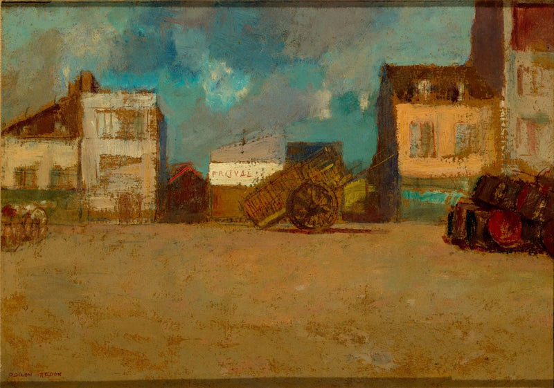 Torgplassen, Bretagne - Odilon Redon