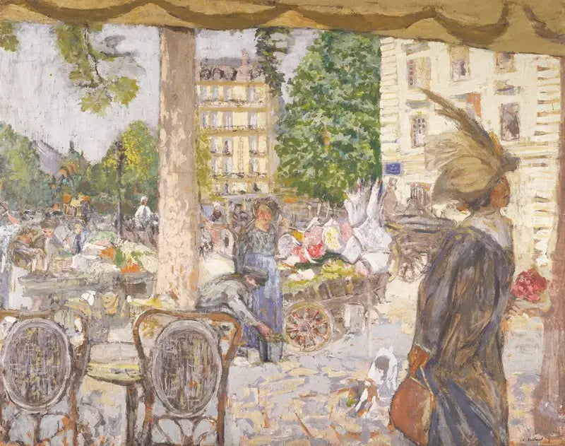 Saint-Augustin-plassen - Édouard Vuillard