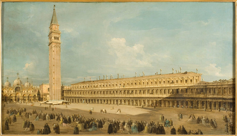 Plass Saint-Marc i Venezia - Francesco Guardi