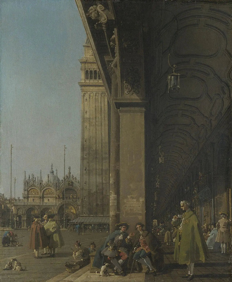 San Marco mot øst sett fra sørvest-enden - Canaletto

Source:
Place San Marco vers l'est vue de l'angle sud-ouest - Canaletto