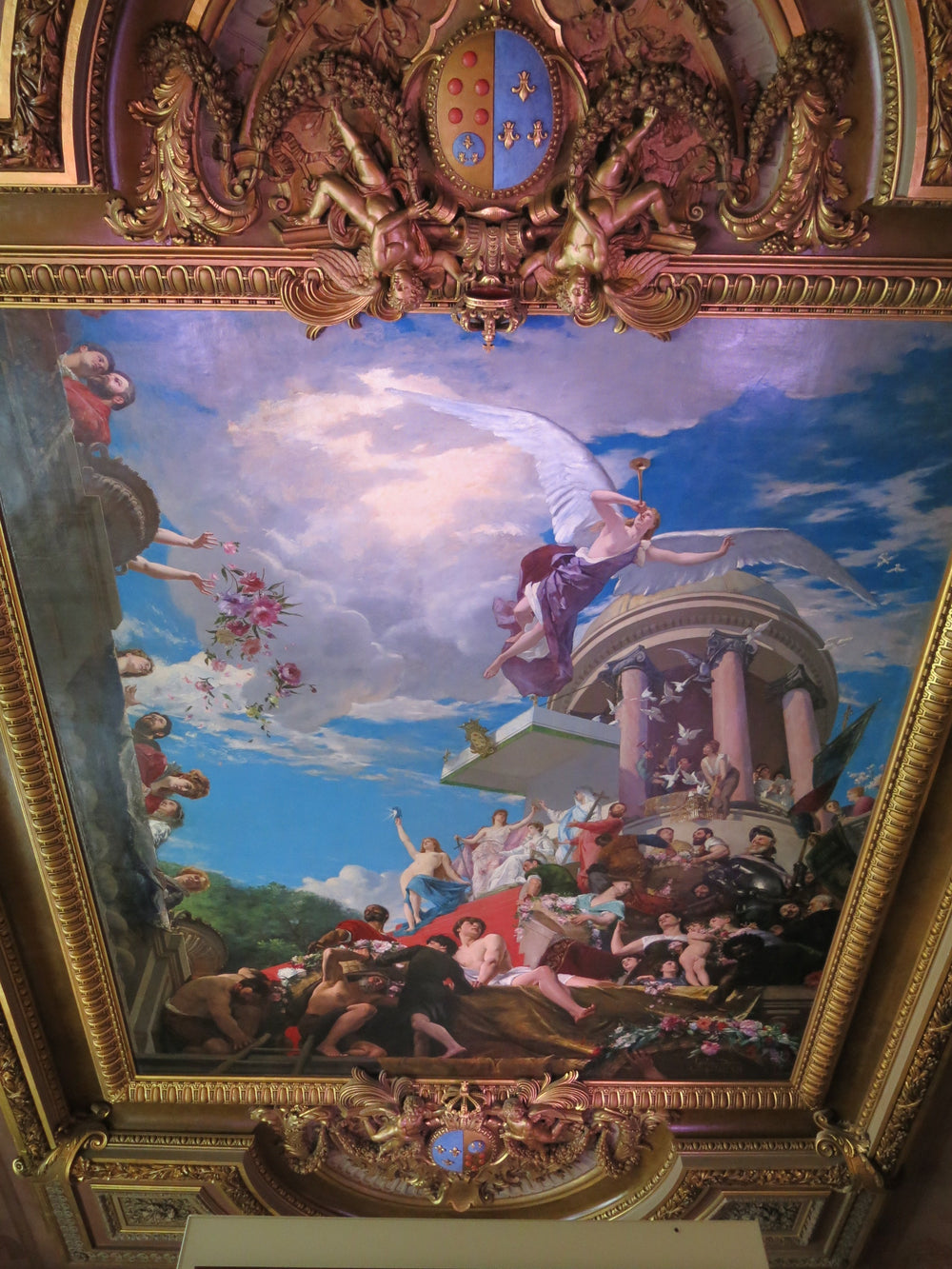 Plafond : Gloria Mariae Medicis - Carolus-Duran image 1 copie de tableau peinte à la main