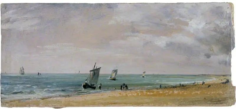 Plage de Brighton - John Constable - Alpha Reproduction
