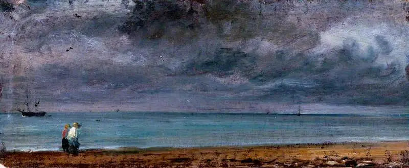 Plage de Brighton - John Constable - Alpha Reproduction
