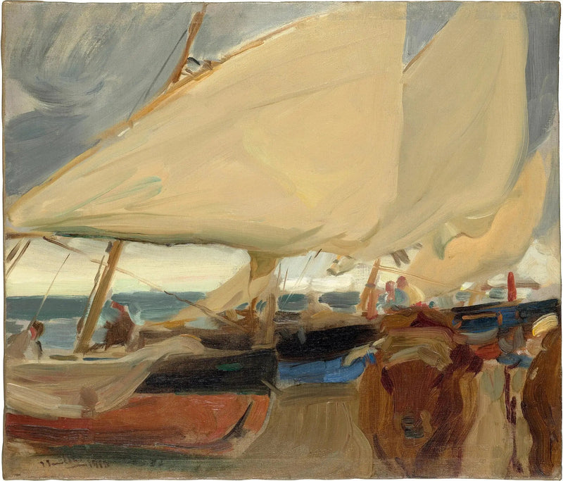 Valenciastrand - Joaquín Sorolla