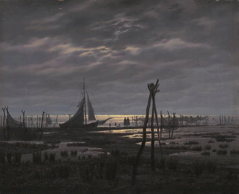 Myrstrand - Caspar David Friedrich