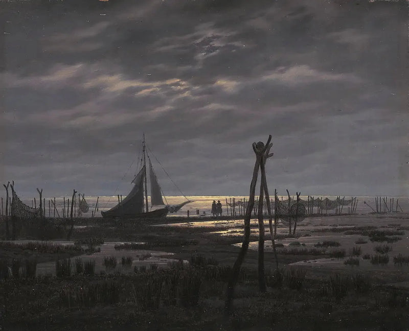 Myrstrand - Caspar David Friedrich