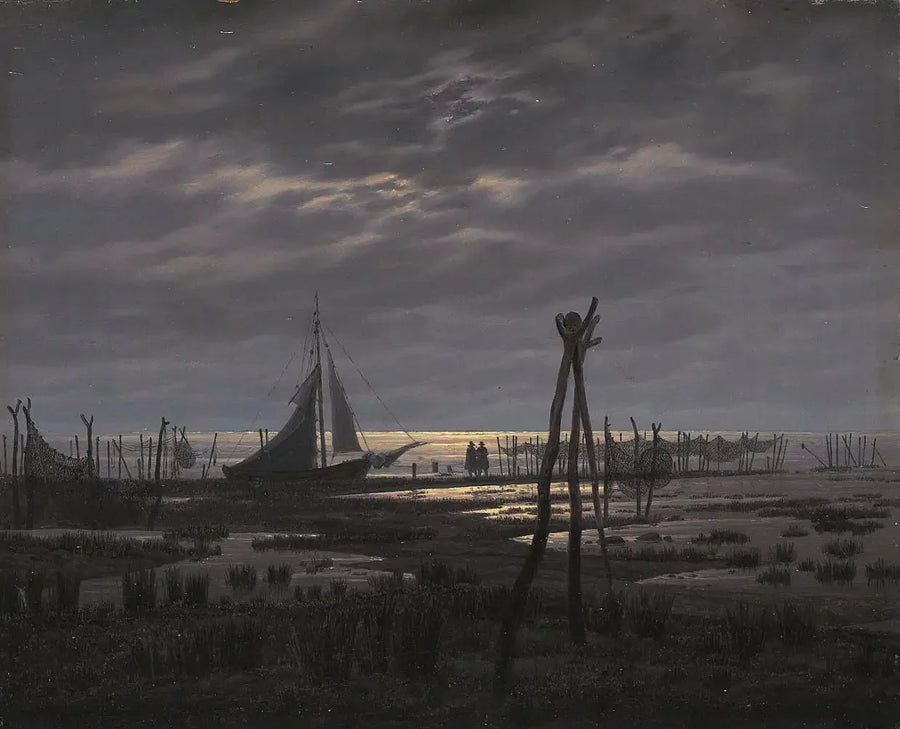 Myrstrand - Caspar David Friedrich