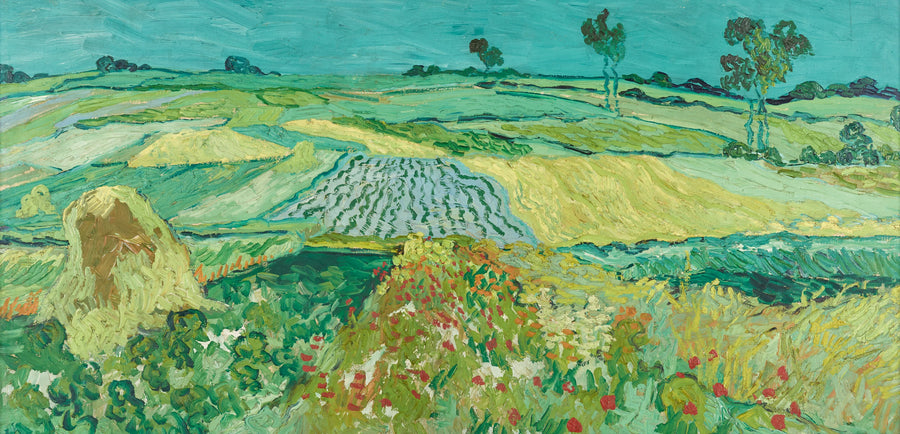 Auvers-sletten - Vincent van Gogh