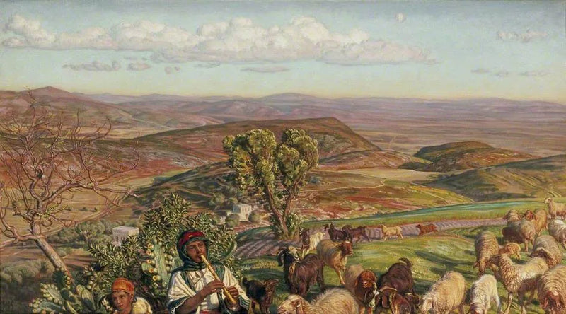 Esdraelon-platået sett fra høydene over Nazareth - William Holman Hunt