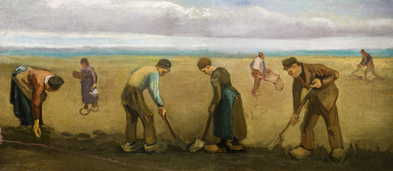 Potetplanting - Vincent van Gogh