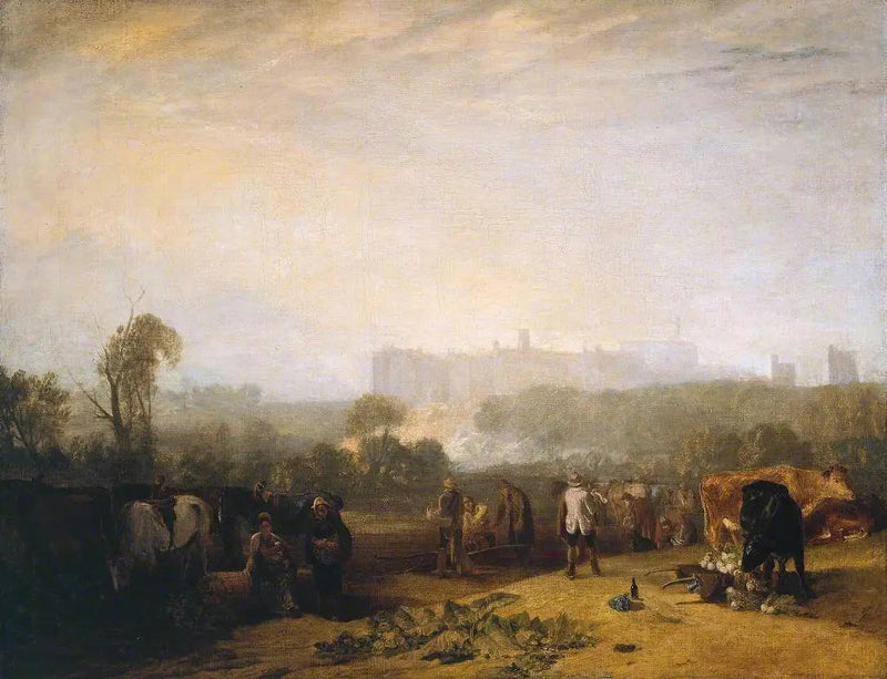 Pløying av neper, nær Slough (‘Windsor’) - J. M. W. Turner