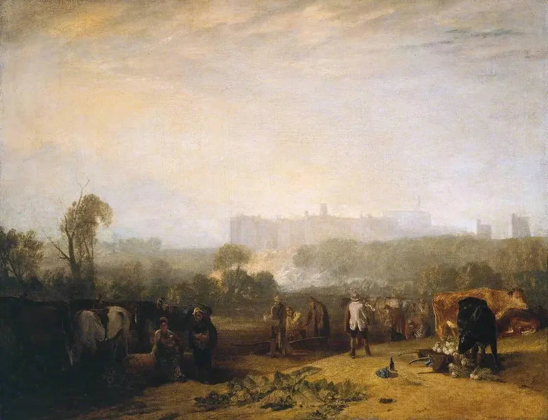 Pløying av neper, nær Slough (‘Windsor’) - J. M. W. Turner