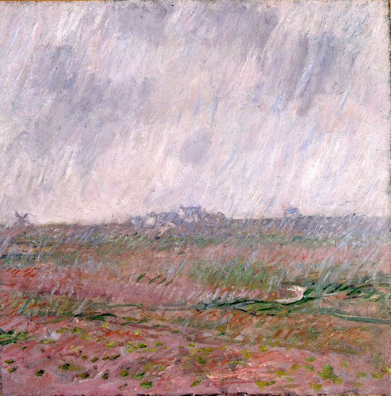 Regn i Belle-ITI W1120 - Claude Monet