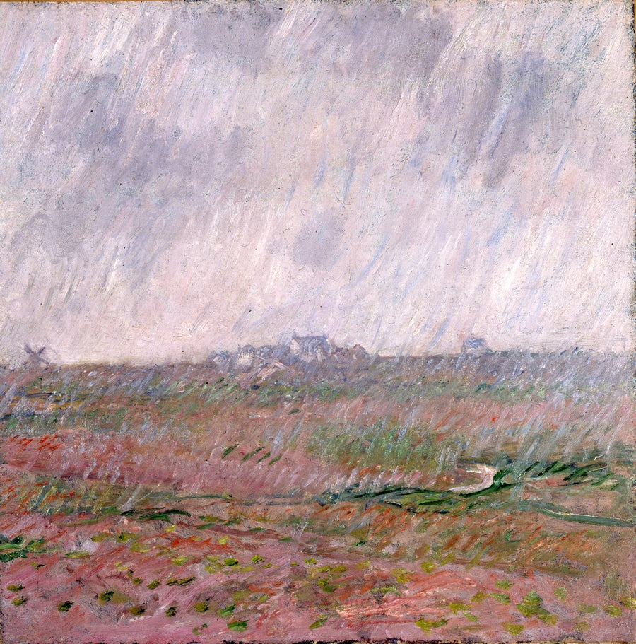 Regn i Belle-ITI W1120 - Claude Monet
