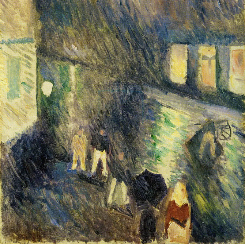 Høstregn - Edvard Munch