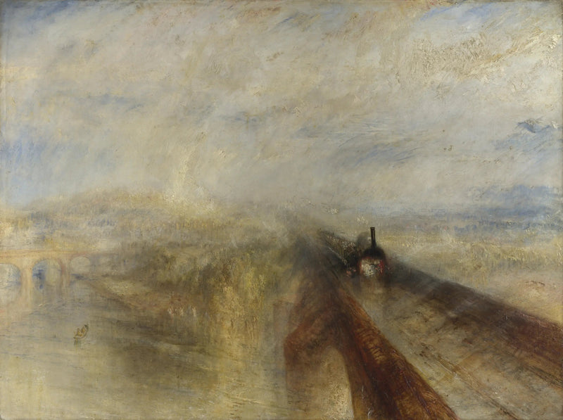 Regn, Damp og Hastighet - J. M. W. Turner