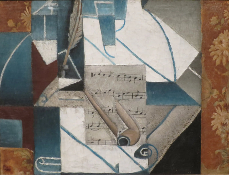 Penn og pipe - Juan Gris