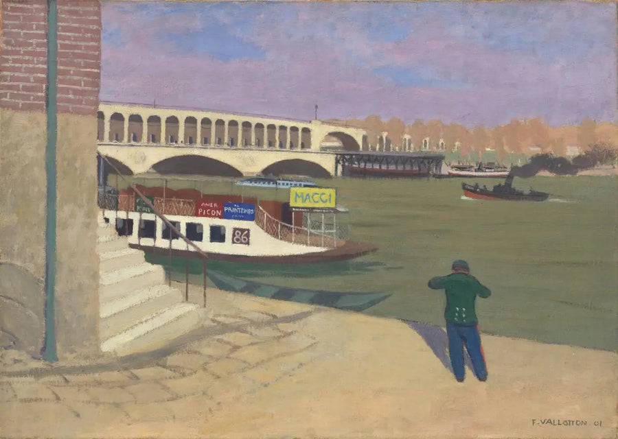 Point du Jour, Seinenes kai - Félix Vallotton

Source:
Point du Jour, quais de Seine - Félix Vallotton