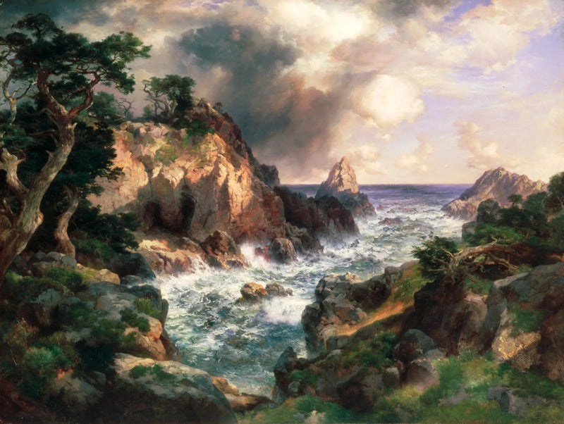 Point Lobos, Monterey, California - Thomas Moran

Source:
Point Lobos, Monterey, Californie - Thomas Moran