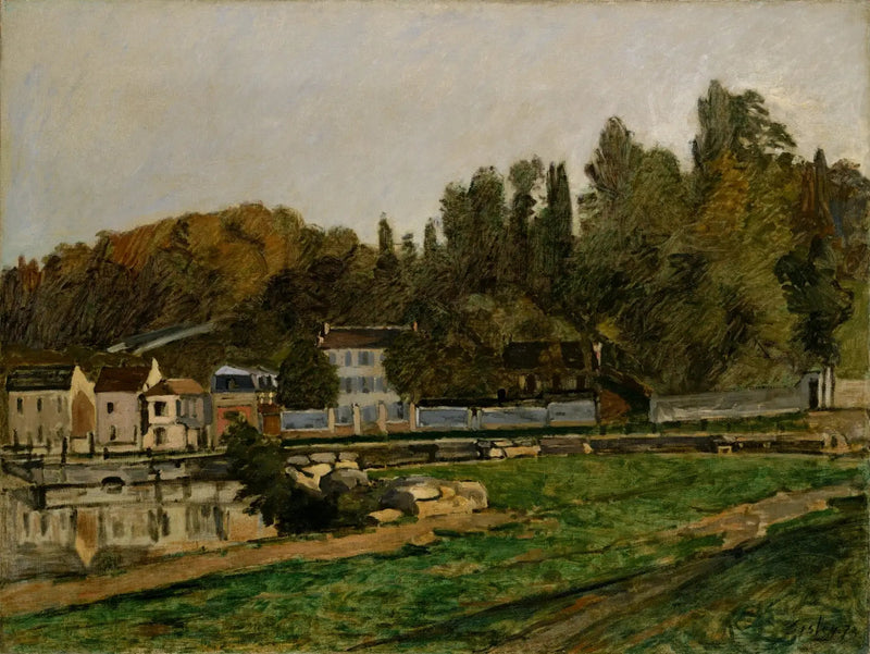 Vannpunkter i Marly - Alfred Sisley