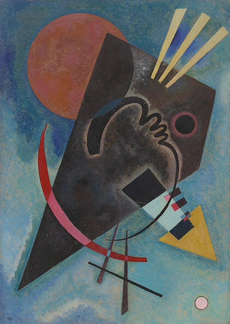 Spiss og rund - Vassily Kandinsky