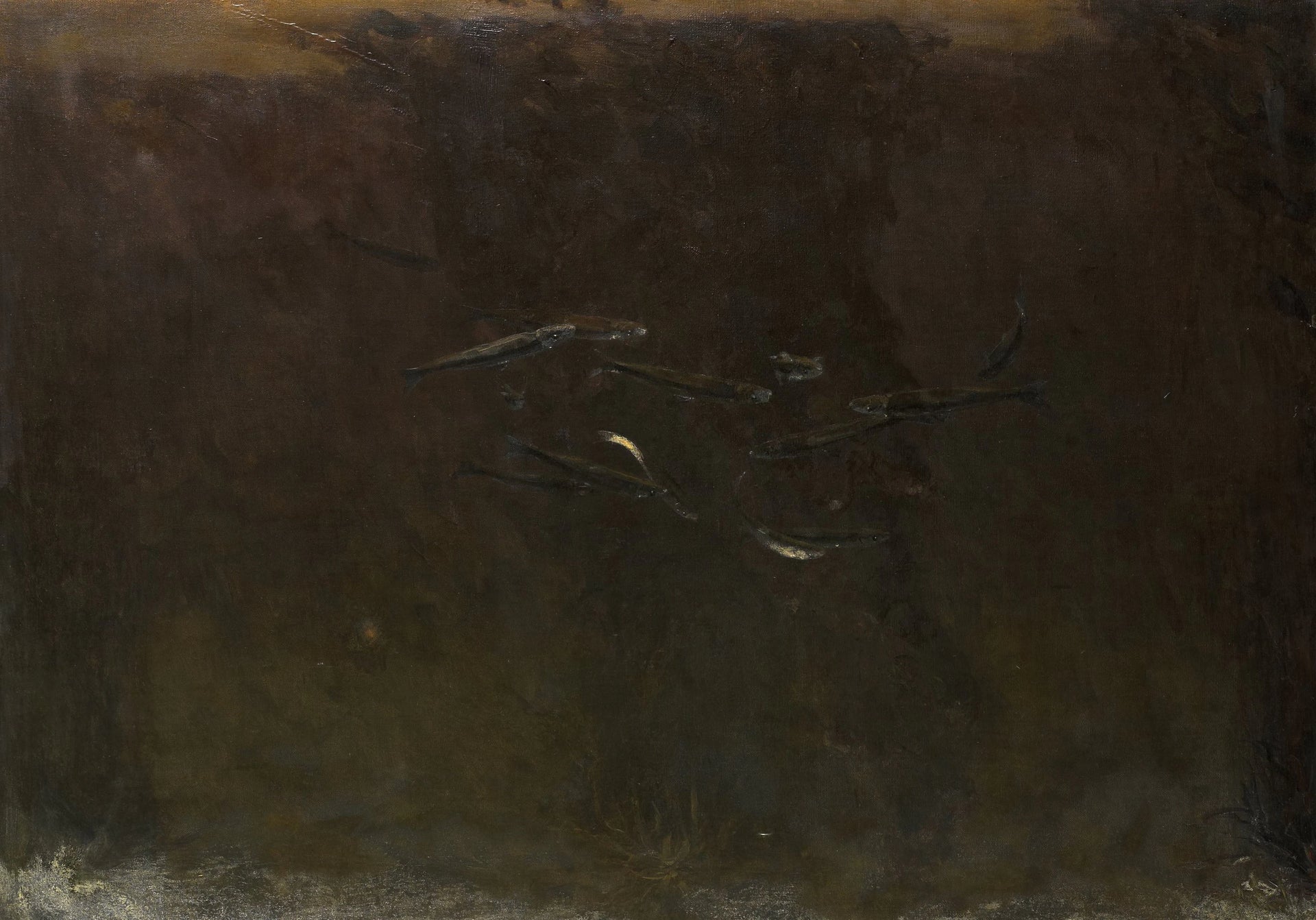 Poissons dans un aquarium - Gerrit Willem Dijsselhof