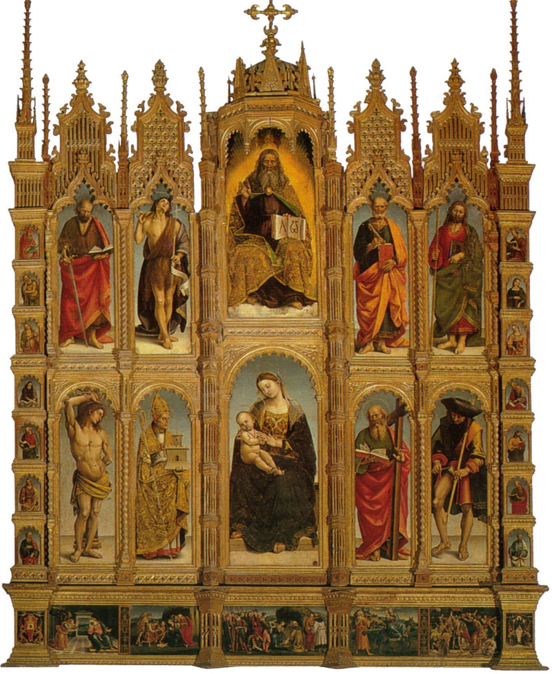 Polyptyk av Arcevia - Luca Signorelli