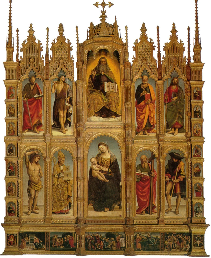 Polyptyk av Arcevia - Luca Signorelli