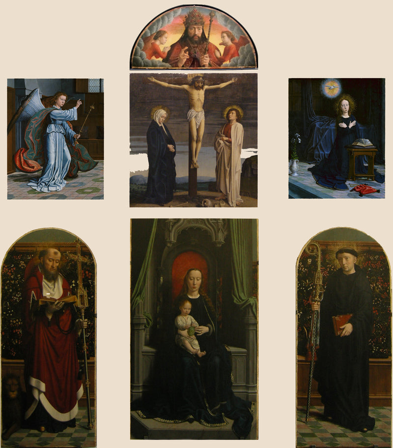 Polyptyk av Cervara - Gérard David