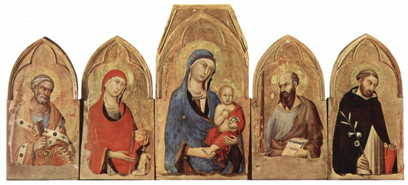 San Domenico-polyptyk - Simone Martini