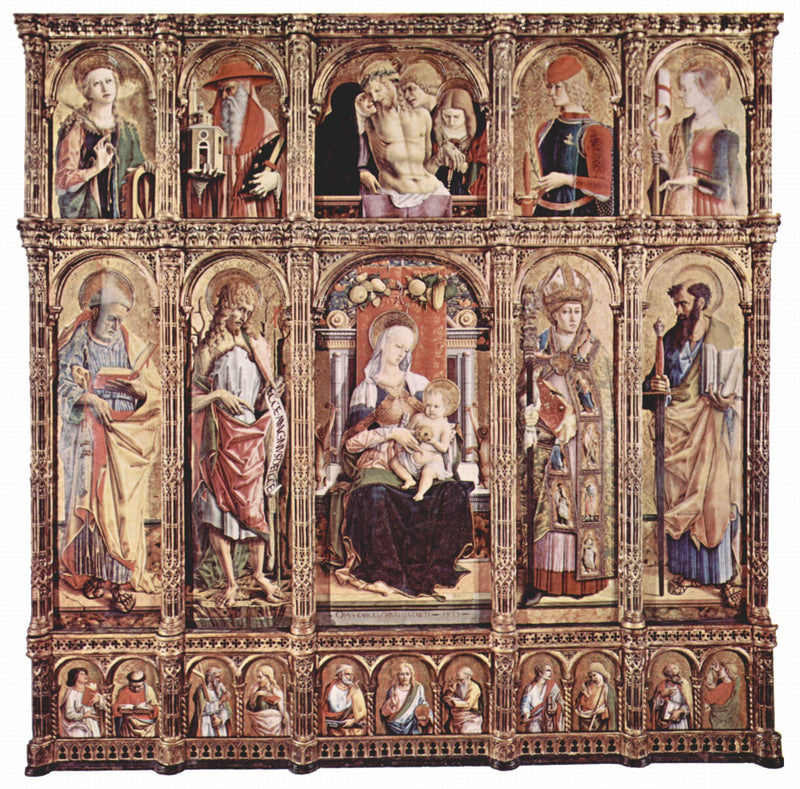 Polyptyk av Sant'Emidio - Carlo Crivelli