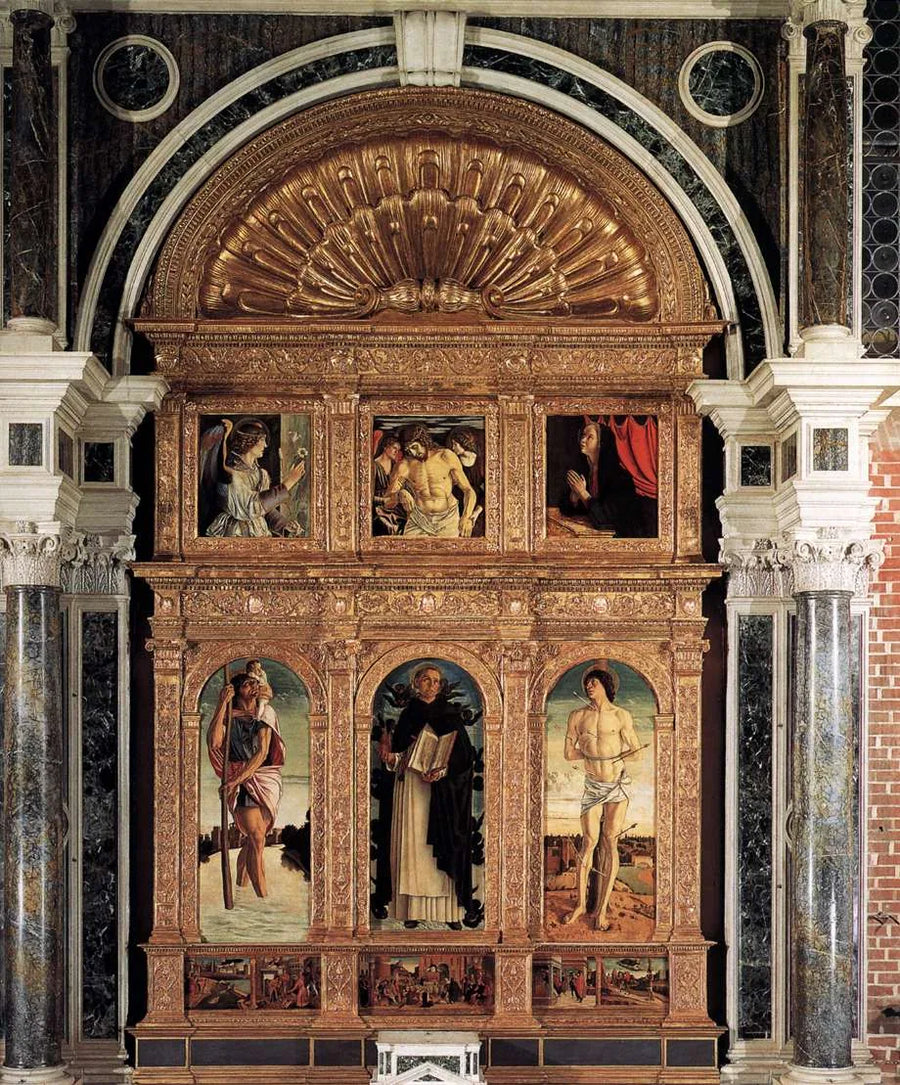 Polyptyk Saint Vincent Ferrier - Giovanni Bellini